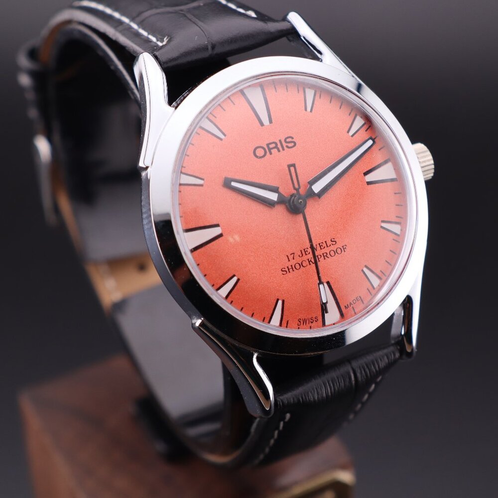 Oris Vintage Swiss 17 Jewels Hand-Wound Mechanical Men's Watch - FREE SHIPPING